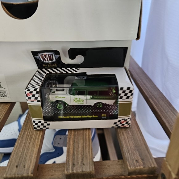 M2 CHASE! Diecast car sprite 1957 chevy 150 handyman station wagon gasser - Picture 4 of 7